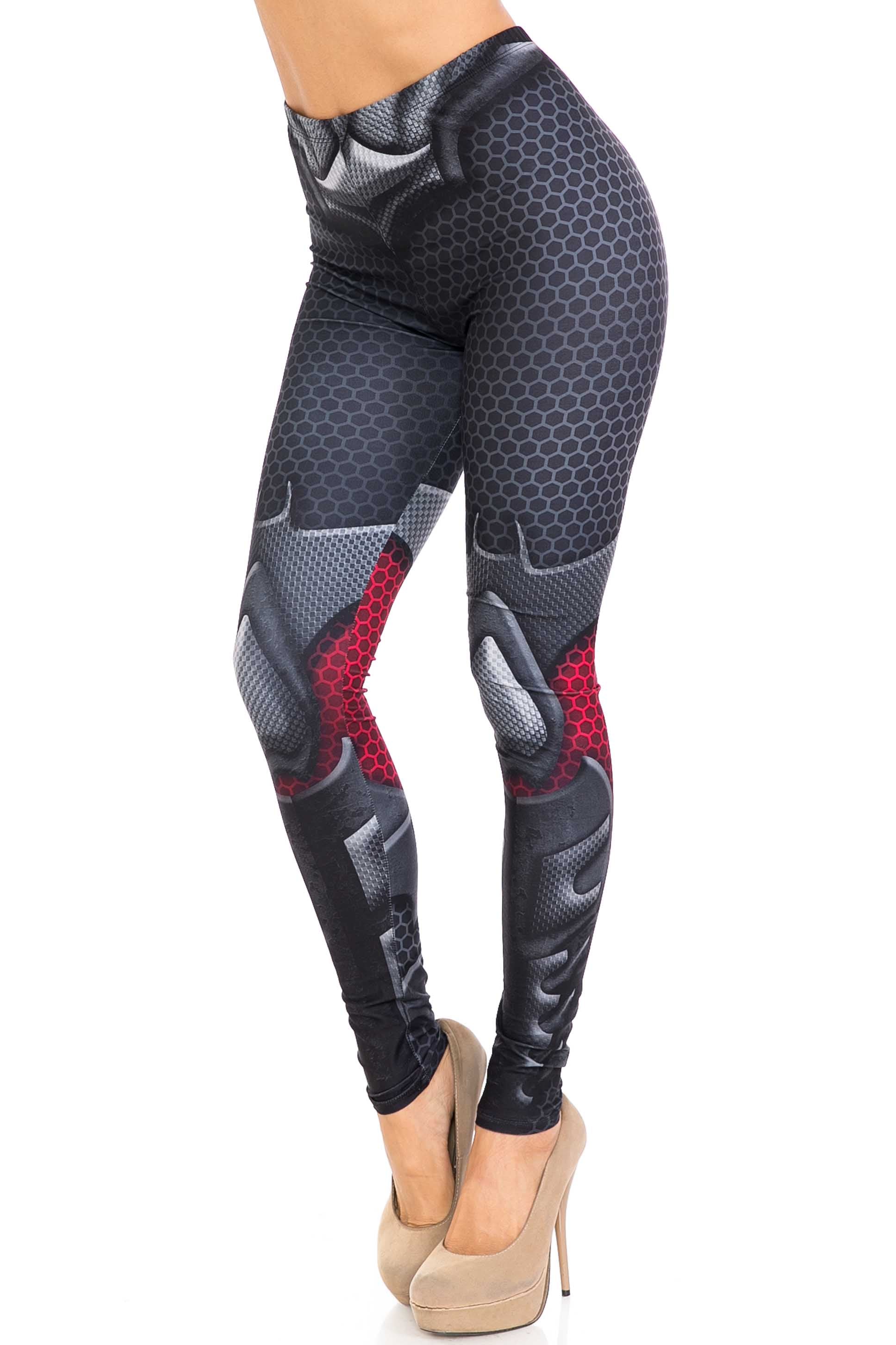 Wholesale Creamy Soft Pretty Avenger Plus Size Leggings - USA Fashion