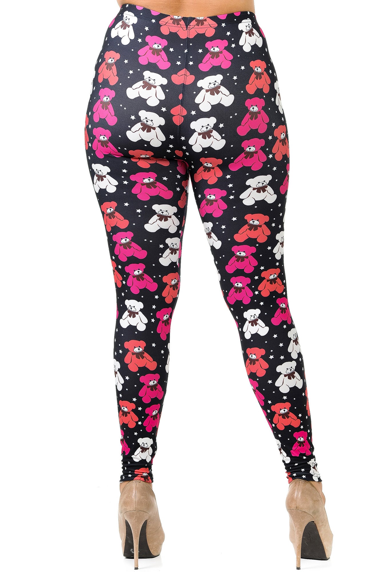 Wholesale Creamy Soft Teddy Bear Plus Size Leggings