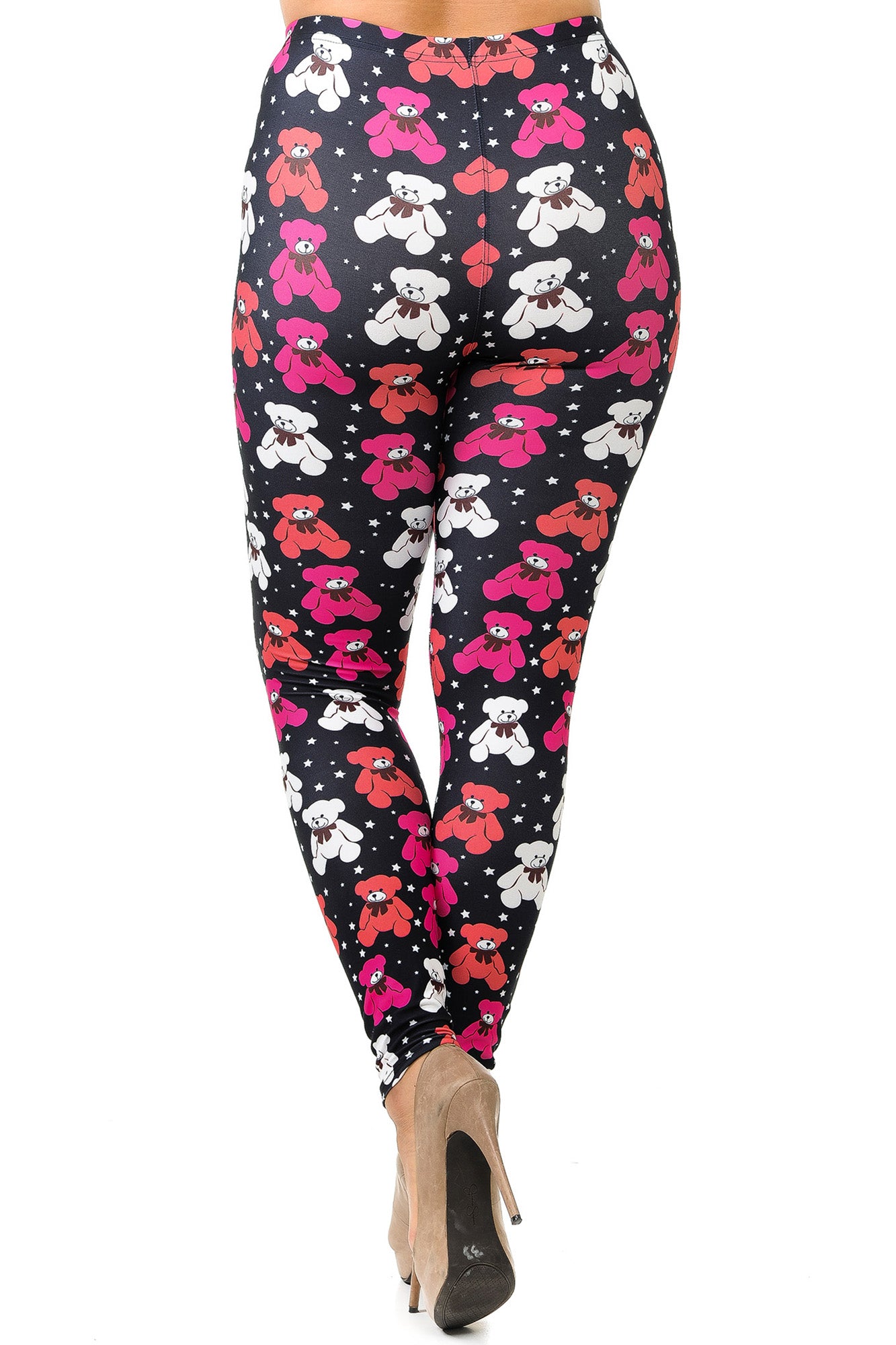 Wholesale Creamy Soft Teddy Bear Plus Size Leggings