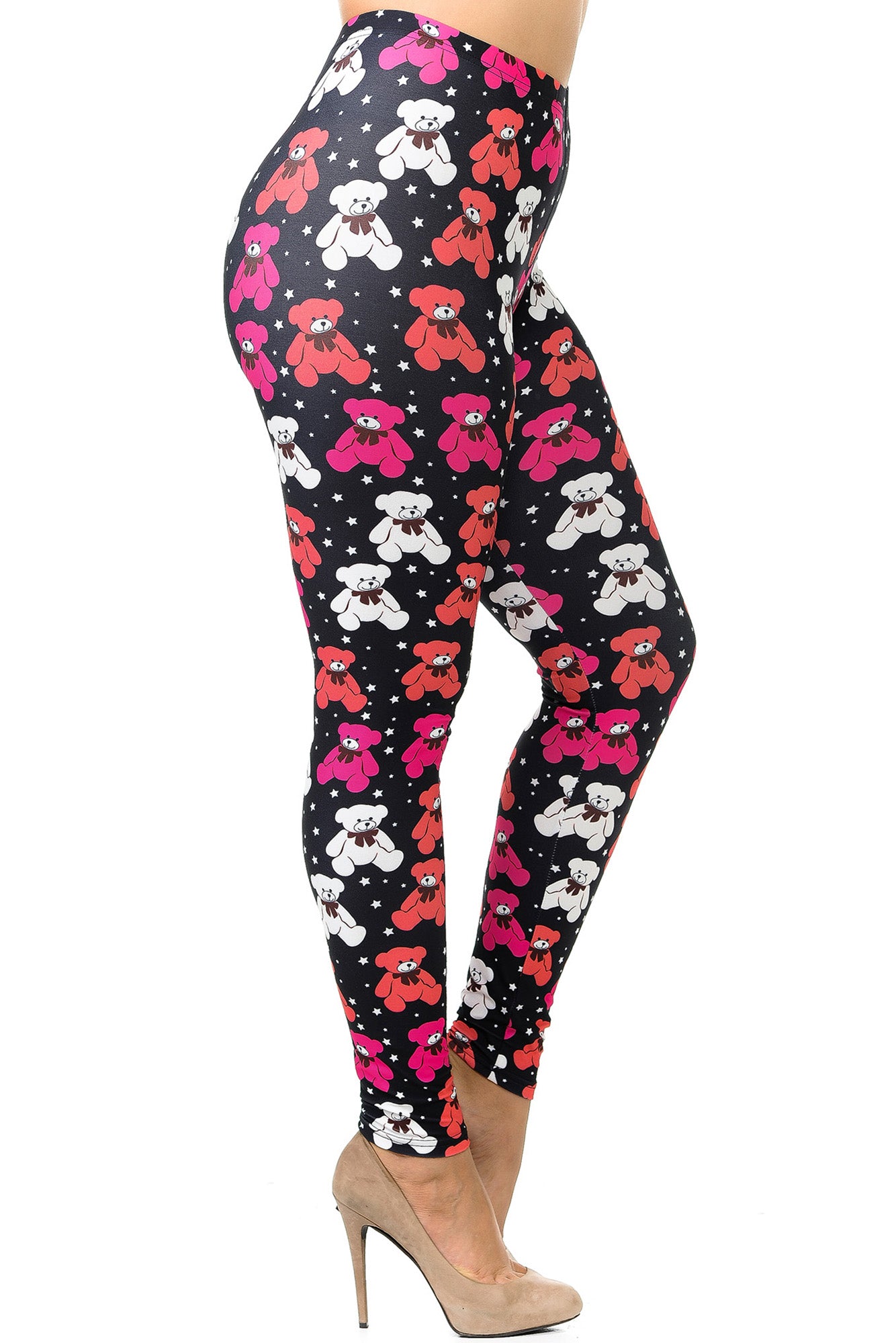 Wholesale Creamy Soft Teddy Bear Plus Size Leggings