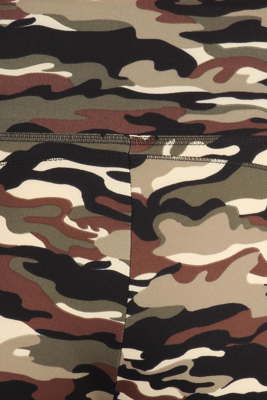 Wholesale Camouflage Sport Plus Size Leggings with Side Pocket