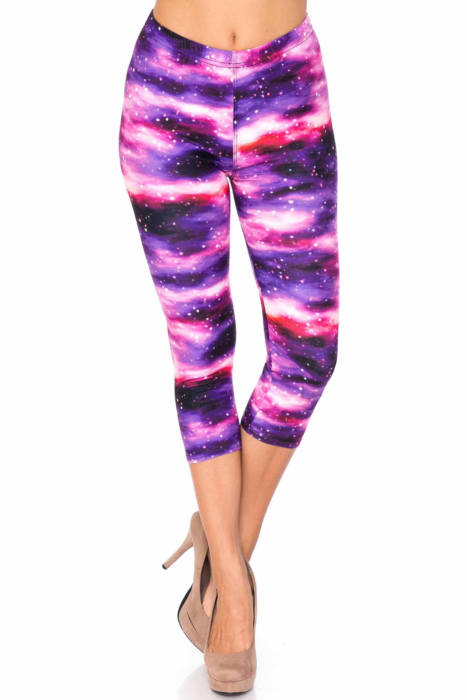 Wholesale Creamy Soft Purple Mist Capris - USA Fashion