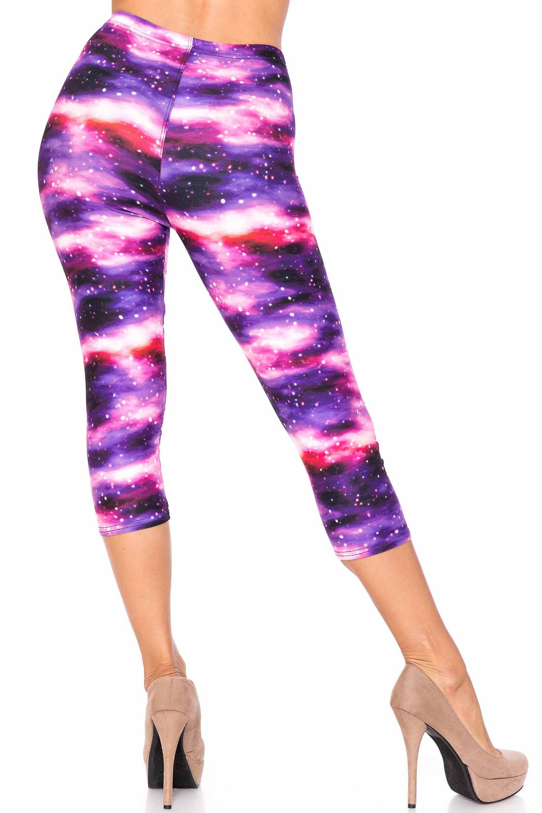 Wholesale Creamy Soft Purple Mist Capris - USA Fashion