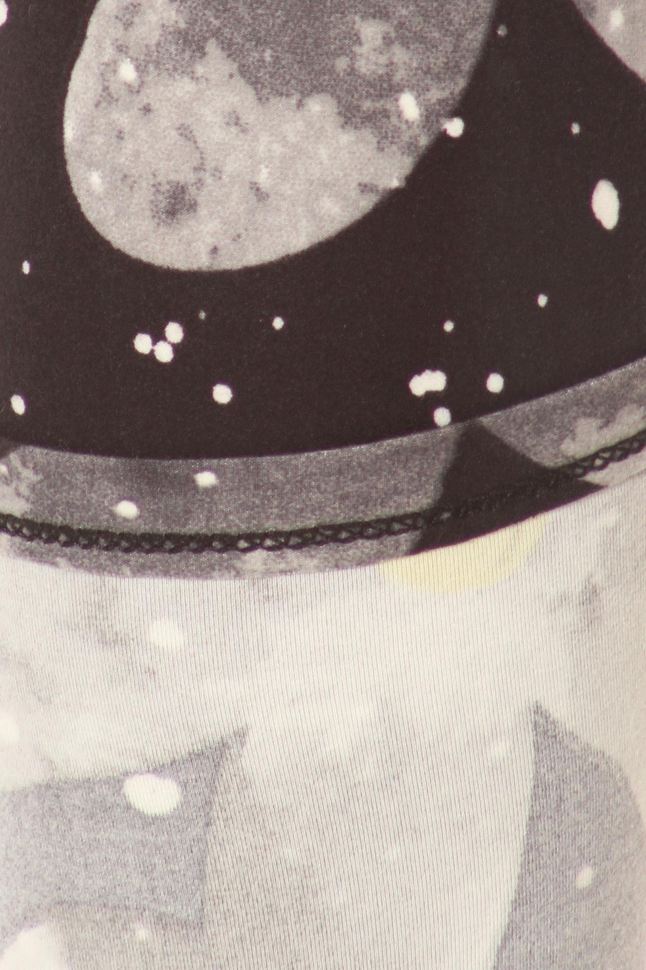 Wholesale Buttery Smooth Evening Snow Daisy Leggings