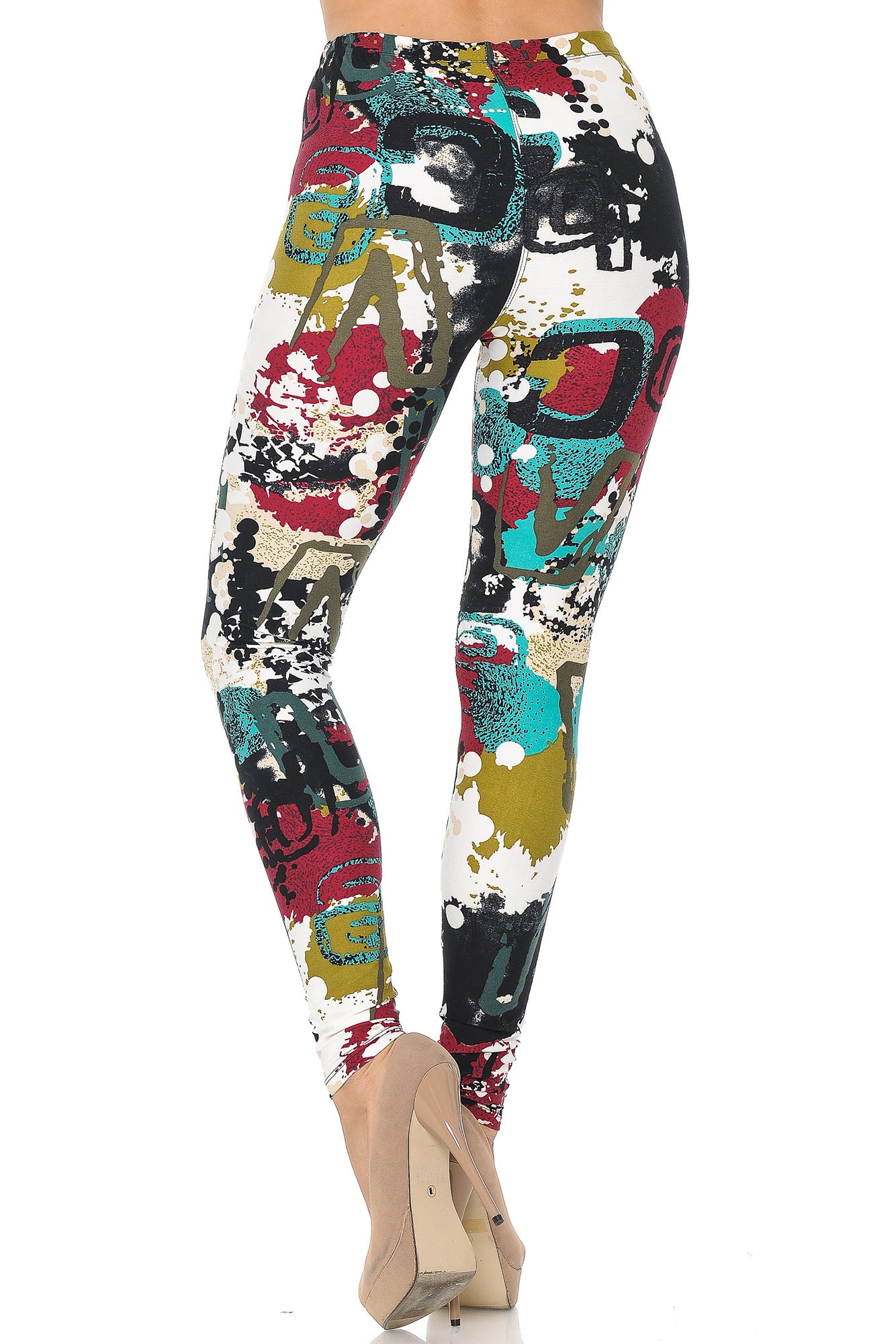 Wholesale Buttery Smooth Summer Picasso Leggings
