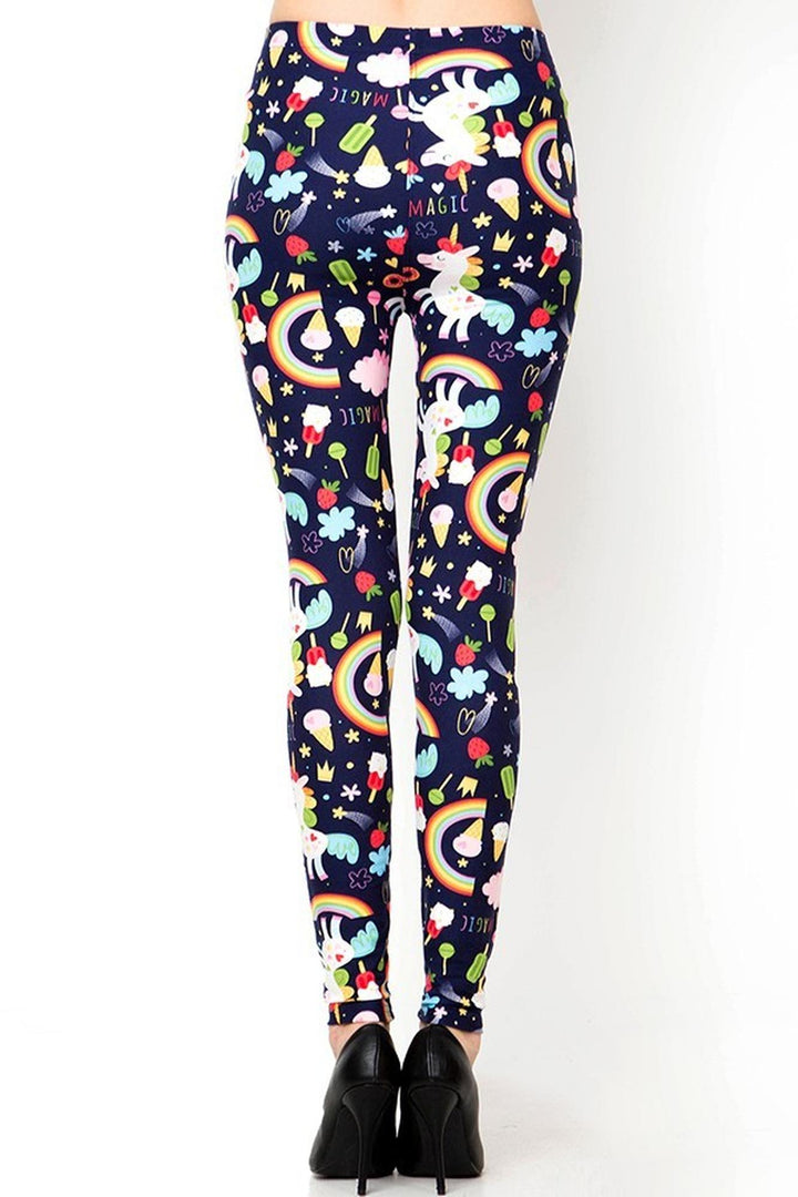 Wholesale Buttery Smooth Magic Unicorns and Treats Leggings