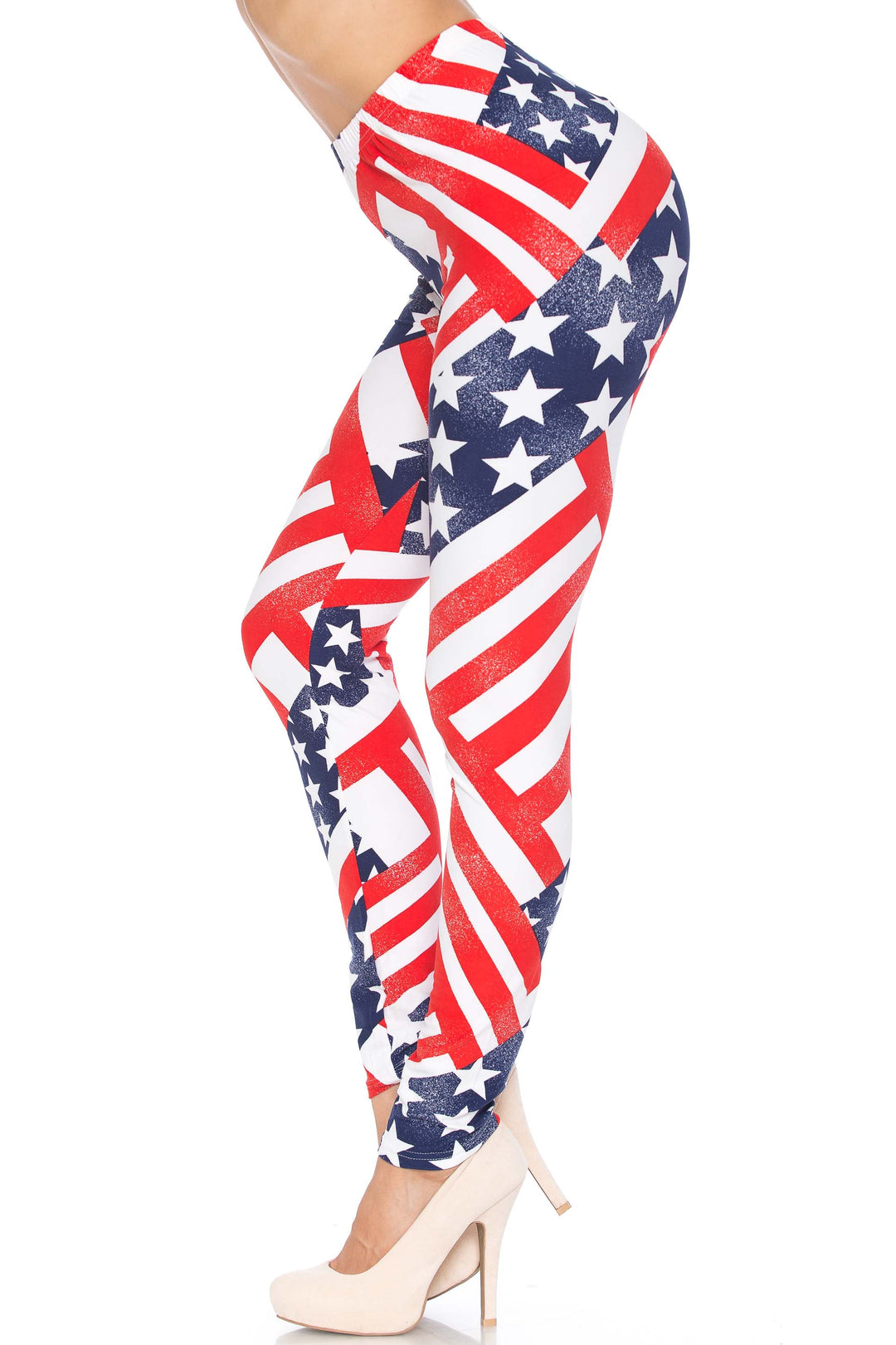 Wholesale Patriot USA Flag Leggings