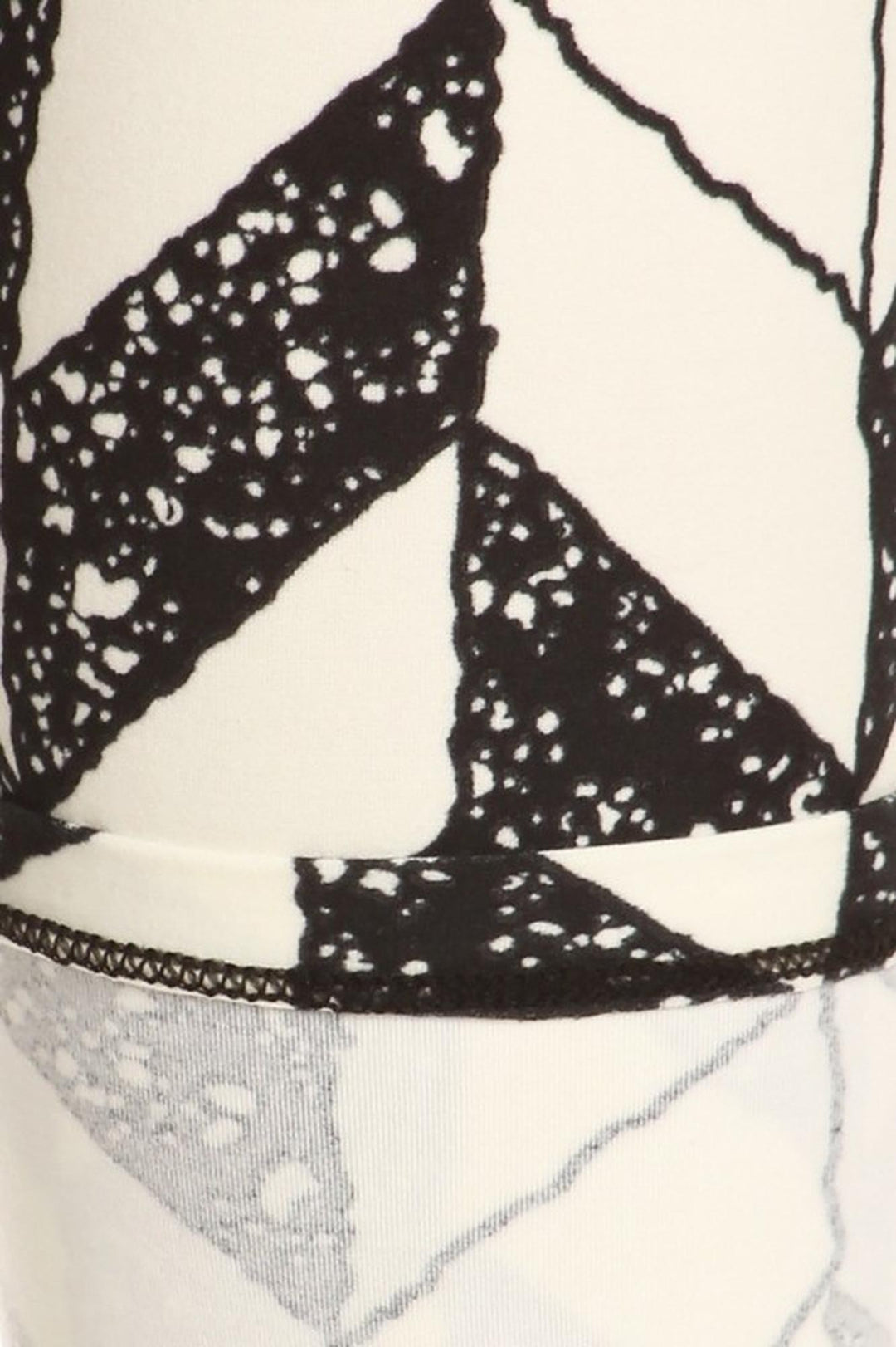 Wholesale Buttery Smooth Black and White Chevron Leggings