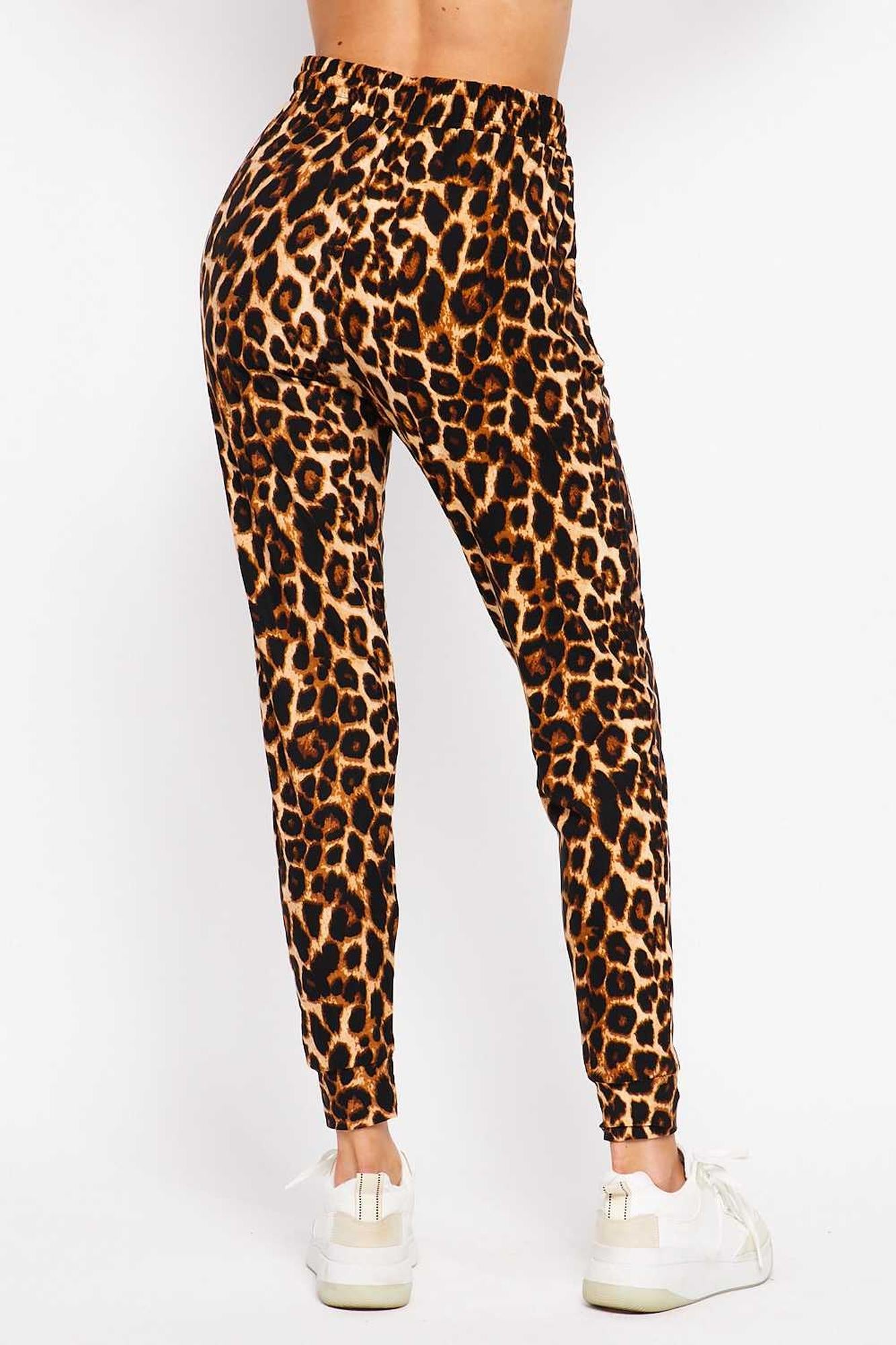 Wholesale Buttery Smooth Bold and Beautiful Leopard Joggers - New Mix