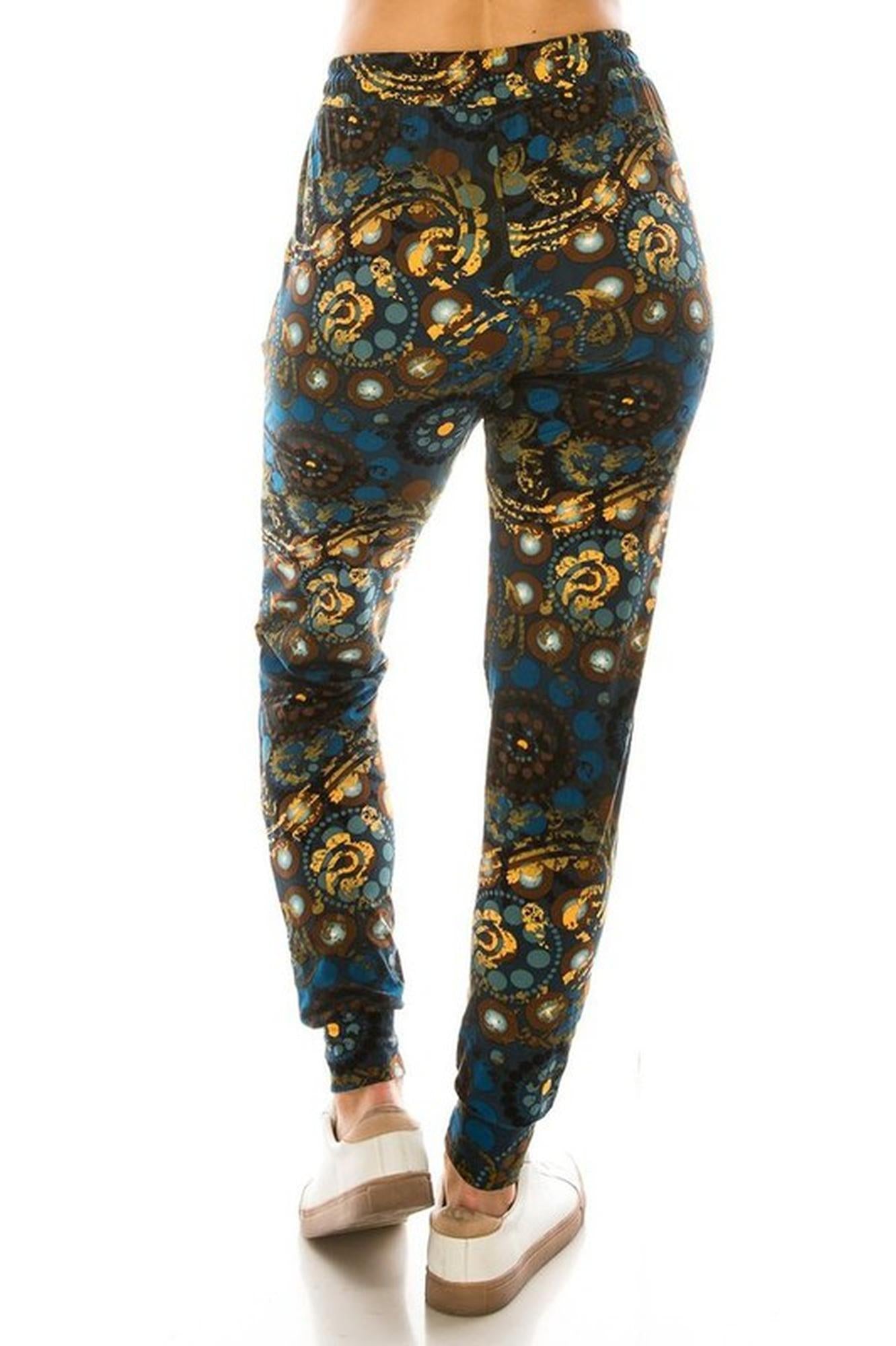 Wholesale Buttery Smooth Paisley Mandala Layers Joggers