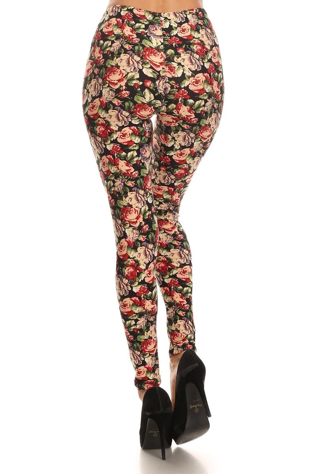 Wholesale Buttery Smooth Vintage Floral Leggings