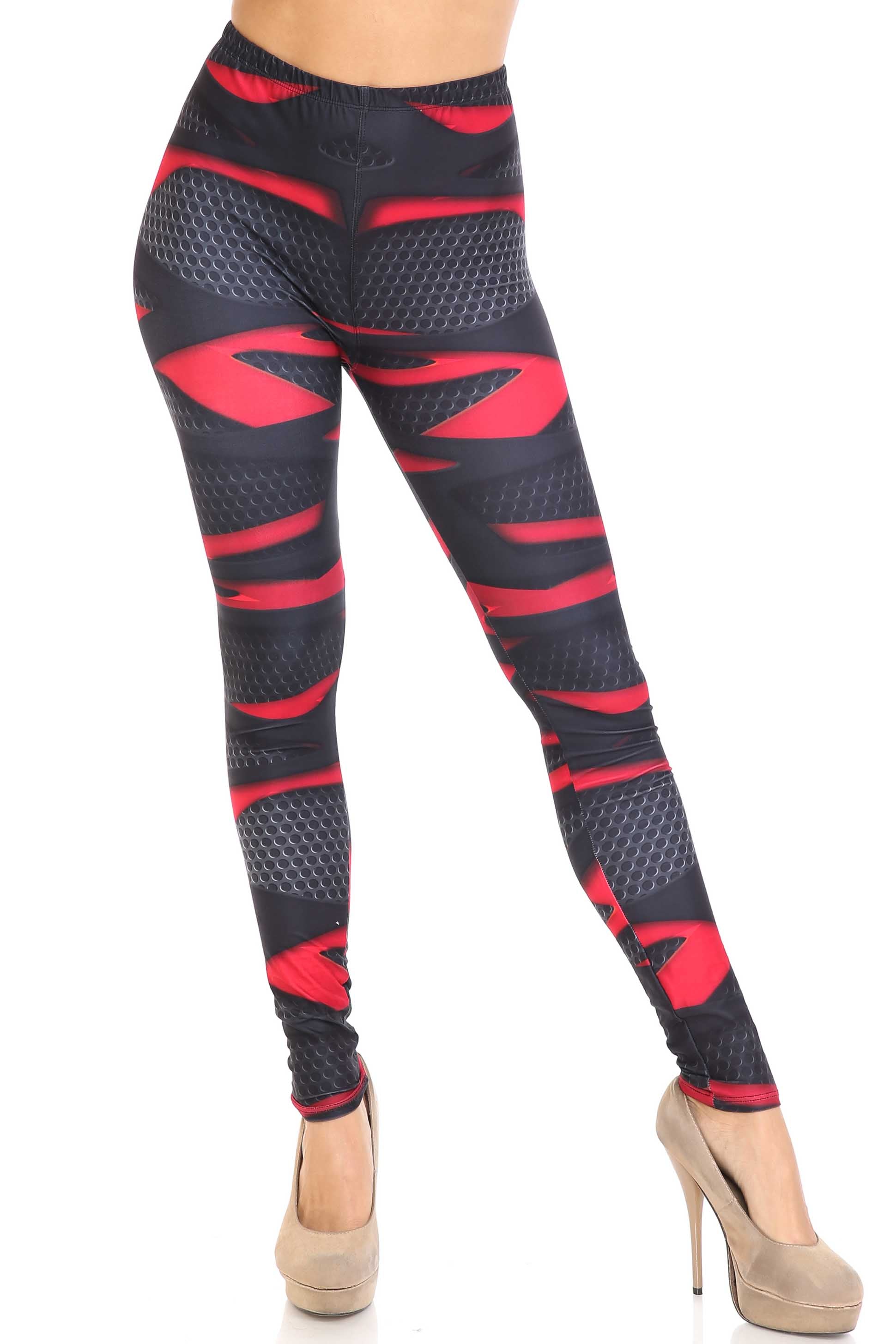 Wholesale Creamy Soft Cascading 3D Sport Wrap Leggings - USA Fashion
