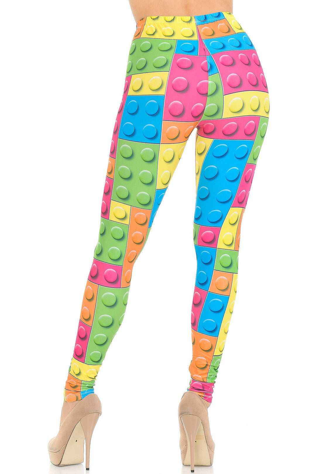 Wholesale Creamy Soft Lego Leggings - USA Fashion