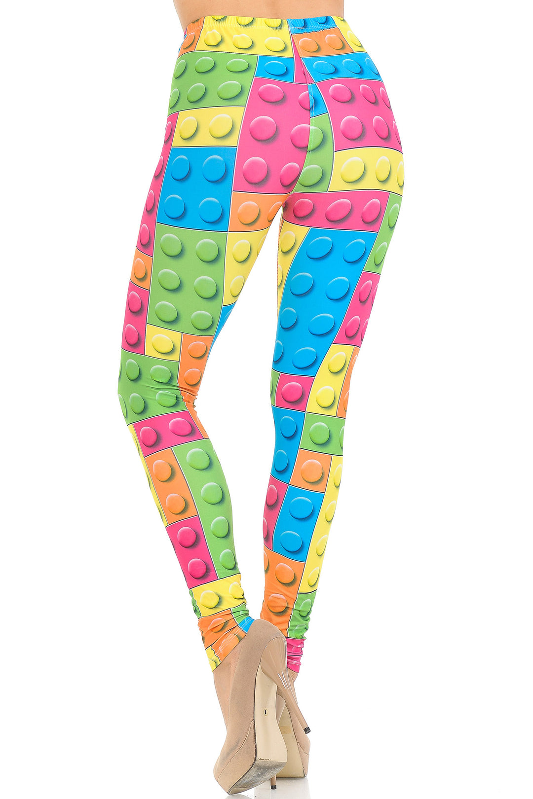 Wholesale Creamy Soft Lego Leggings - USA Fashion