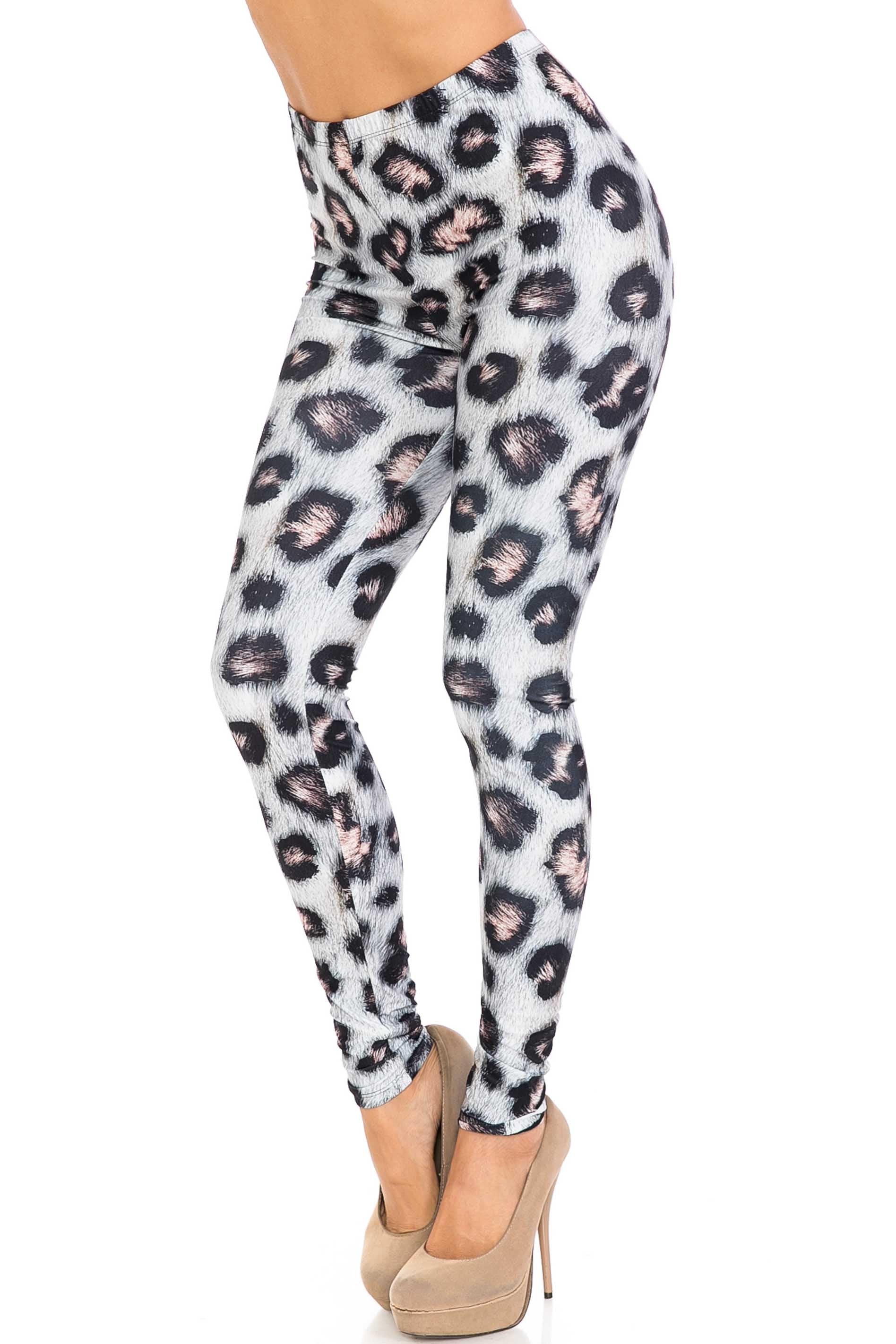 Wholesale Creamy Soft Moda Leopard Leggings - USA Fashion