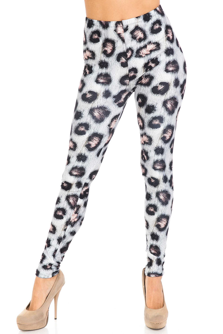 Wholesale Creamy Soft Moda Leopard Leggings - USA Fashion