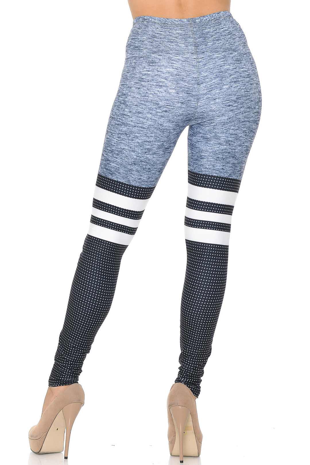 Wholesale Creamy Soft Split Sport Leggings - USA Fashion