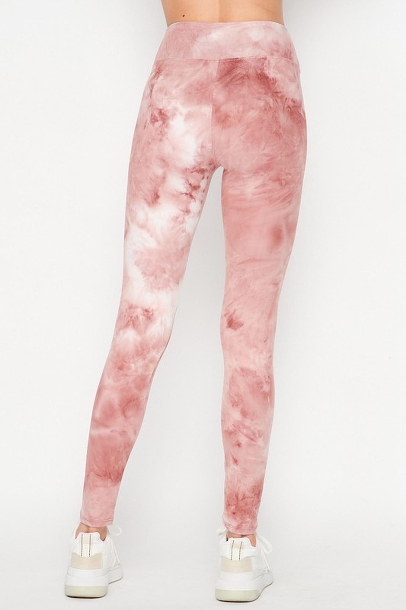 Wholesale Buttery Smooth Tie Dye High Waisted Leggings