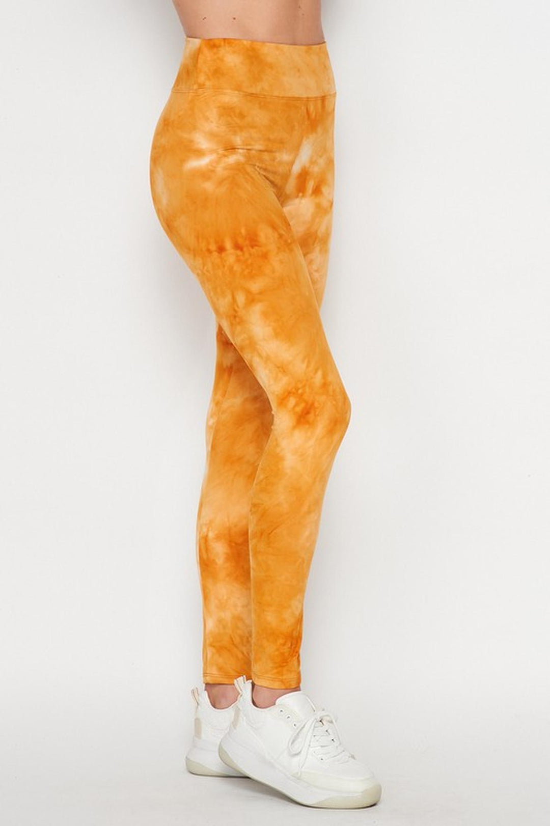 Wholesale Buttery Smooth Tie Dye High Waisted Leggings