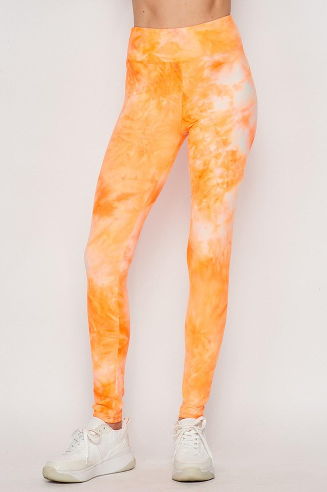 Wholesale Buttery Smooth Tie Dye High Waisted Leggings