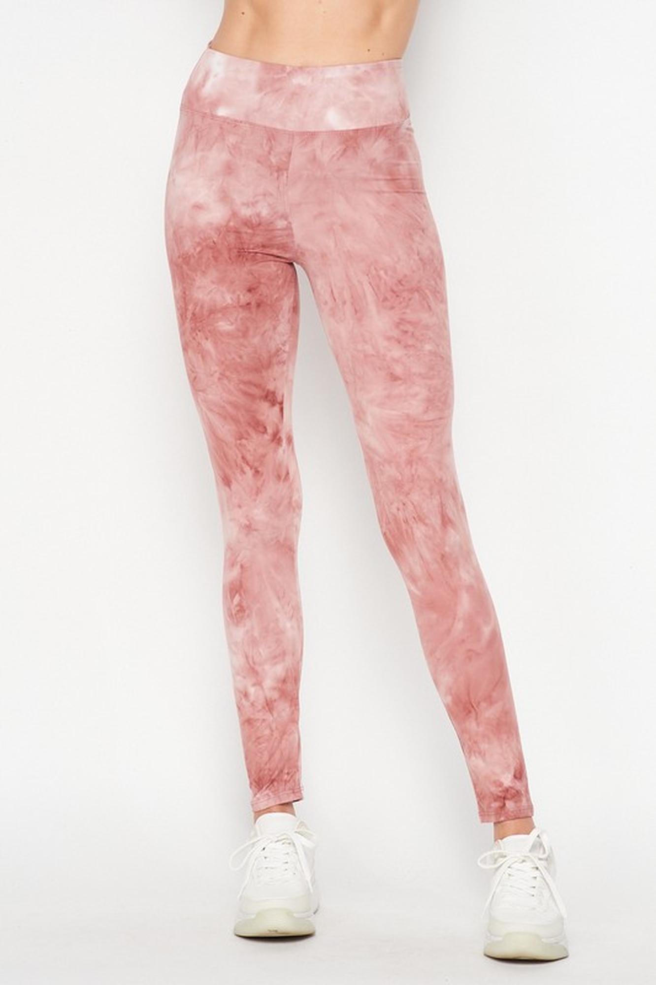 Wholesale Buttery Smooth Tie Dye High Waisted Leggings