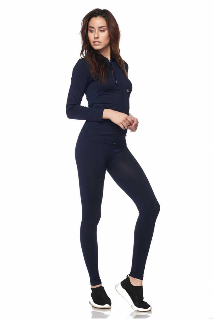 Wholesale Premium Zip Up Hoodie Jacket and Legging Set