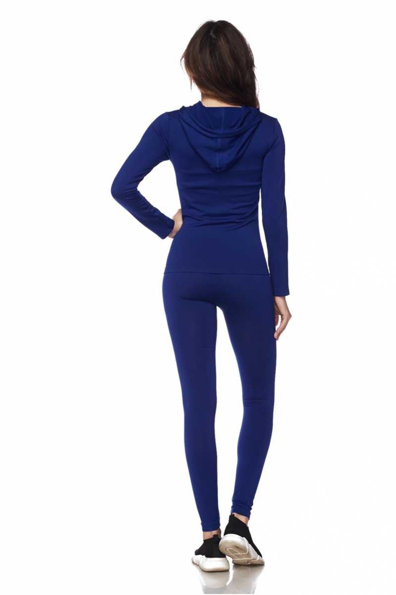 Wholesale Premium Zip Up Hoodie Jacket and Legging Set