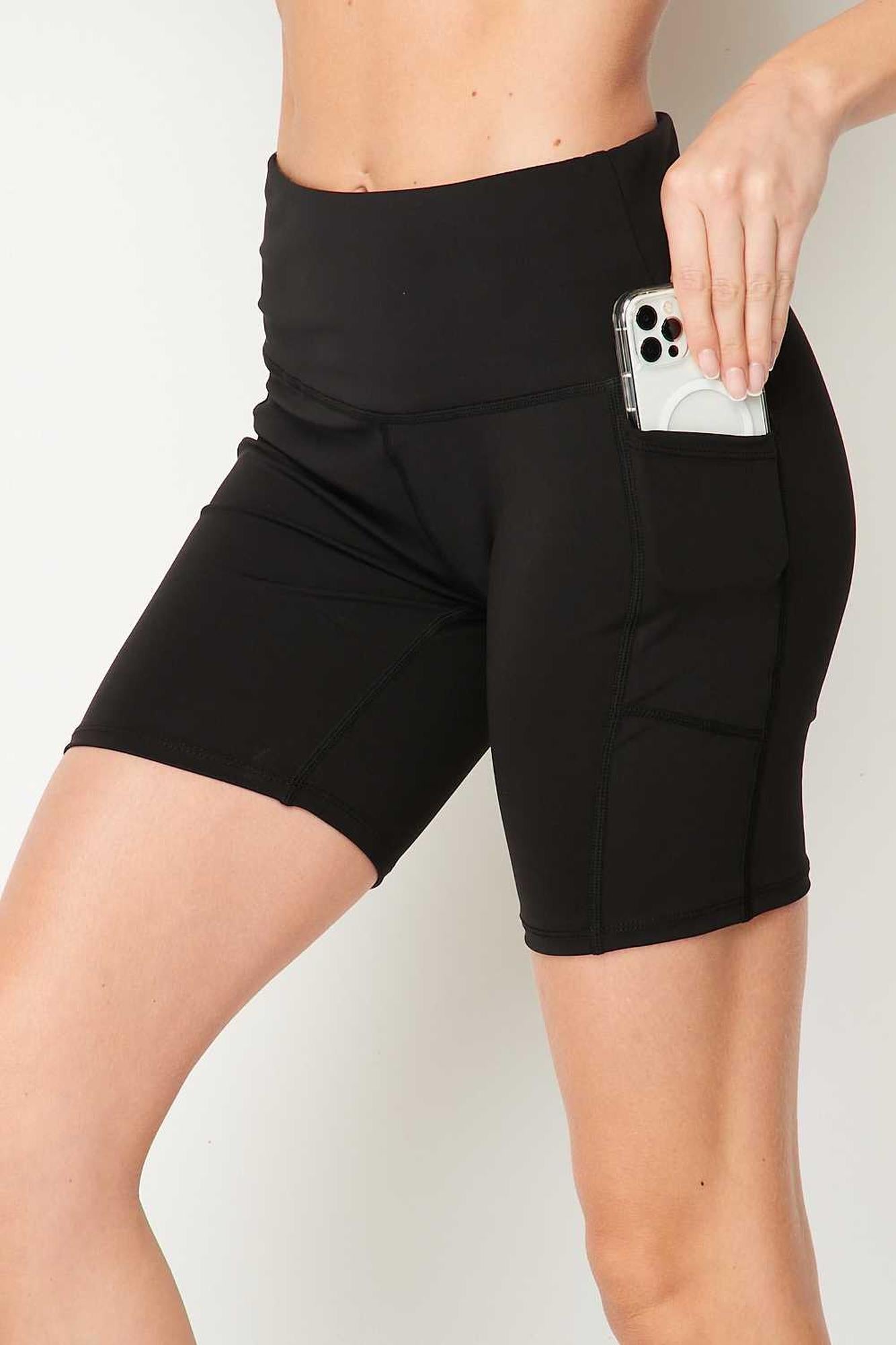 Wholesale Sport High Waisted Biker Shorts