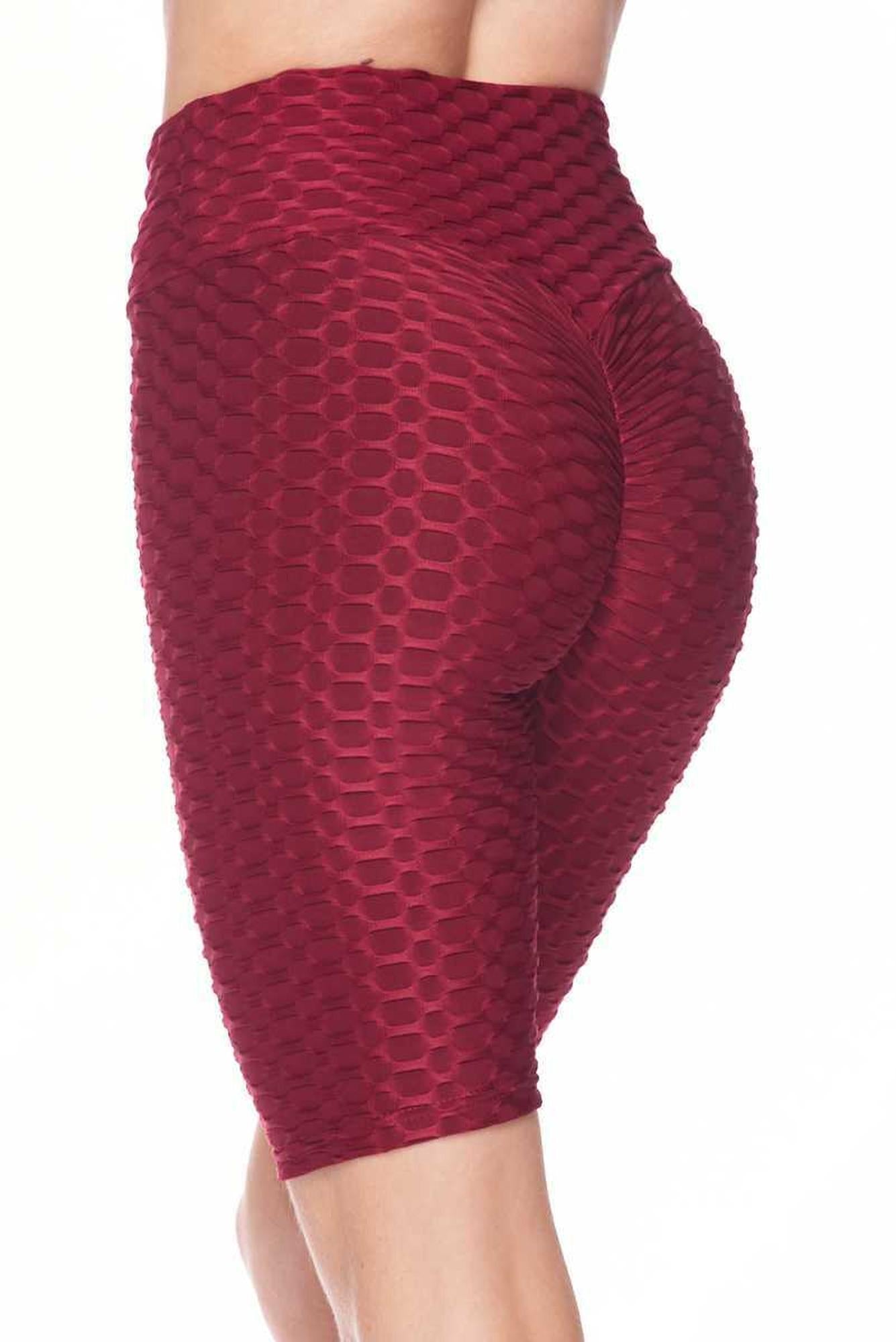 Wholesale Scrunch Butt High Waisted Sport Biker Shorts