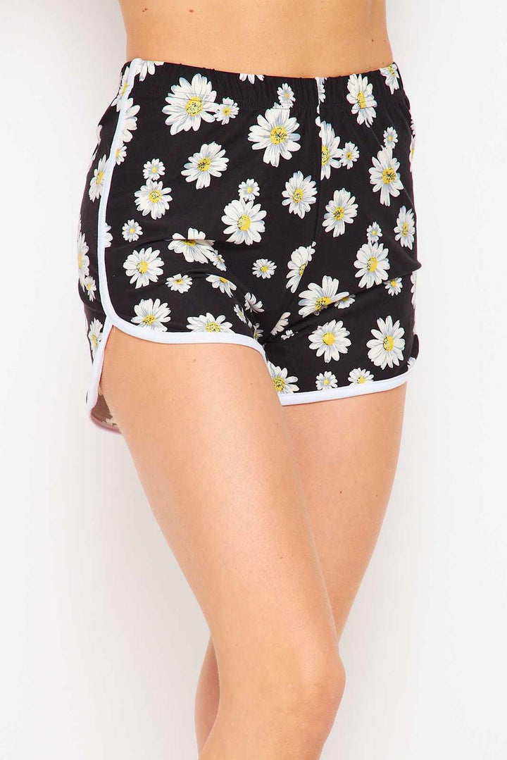 Wholesale Summer Sport Daisy Dolphin Shorts