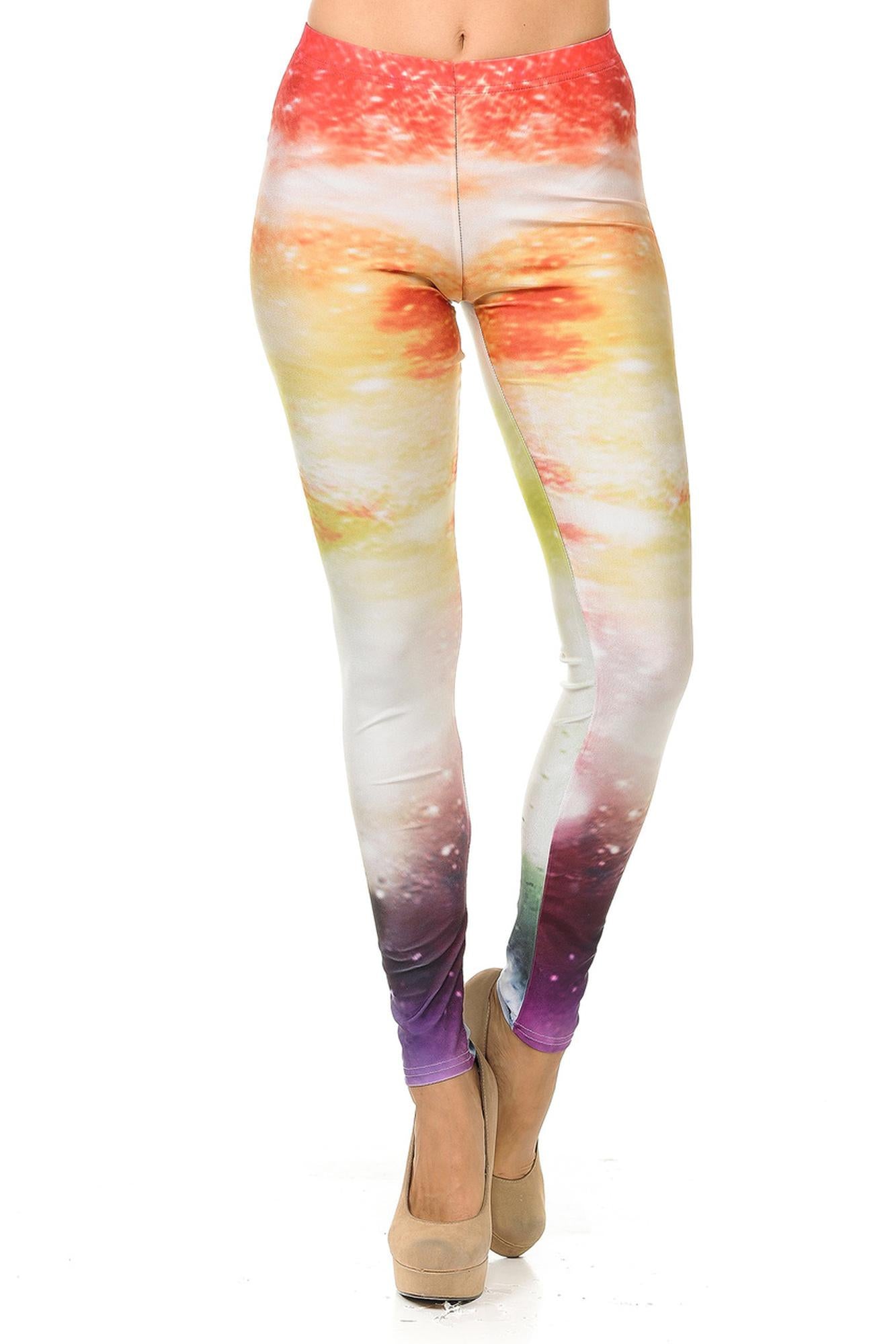 Wholesale Graphic Sunrise Galaxy Leggings