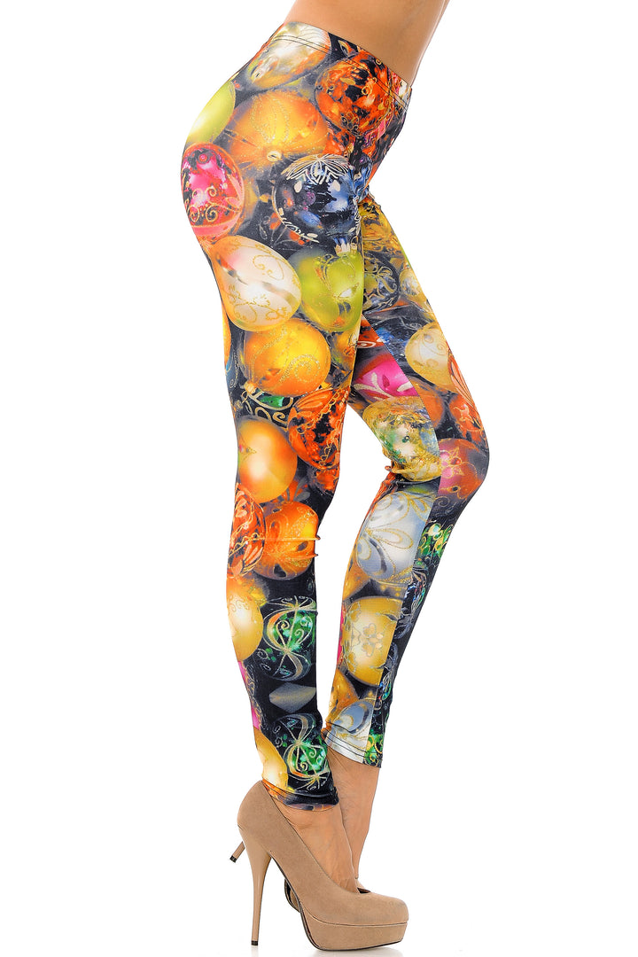 Wholesale Gorgeous Christmas Ornament Leggings