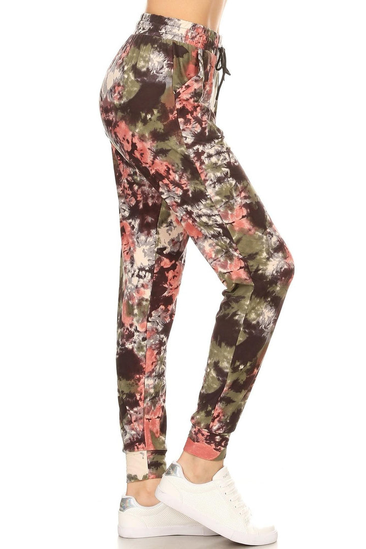Wholesale Buttery Smooth Twilight Tie Dye Joggers