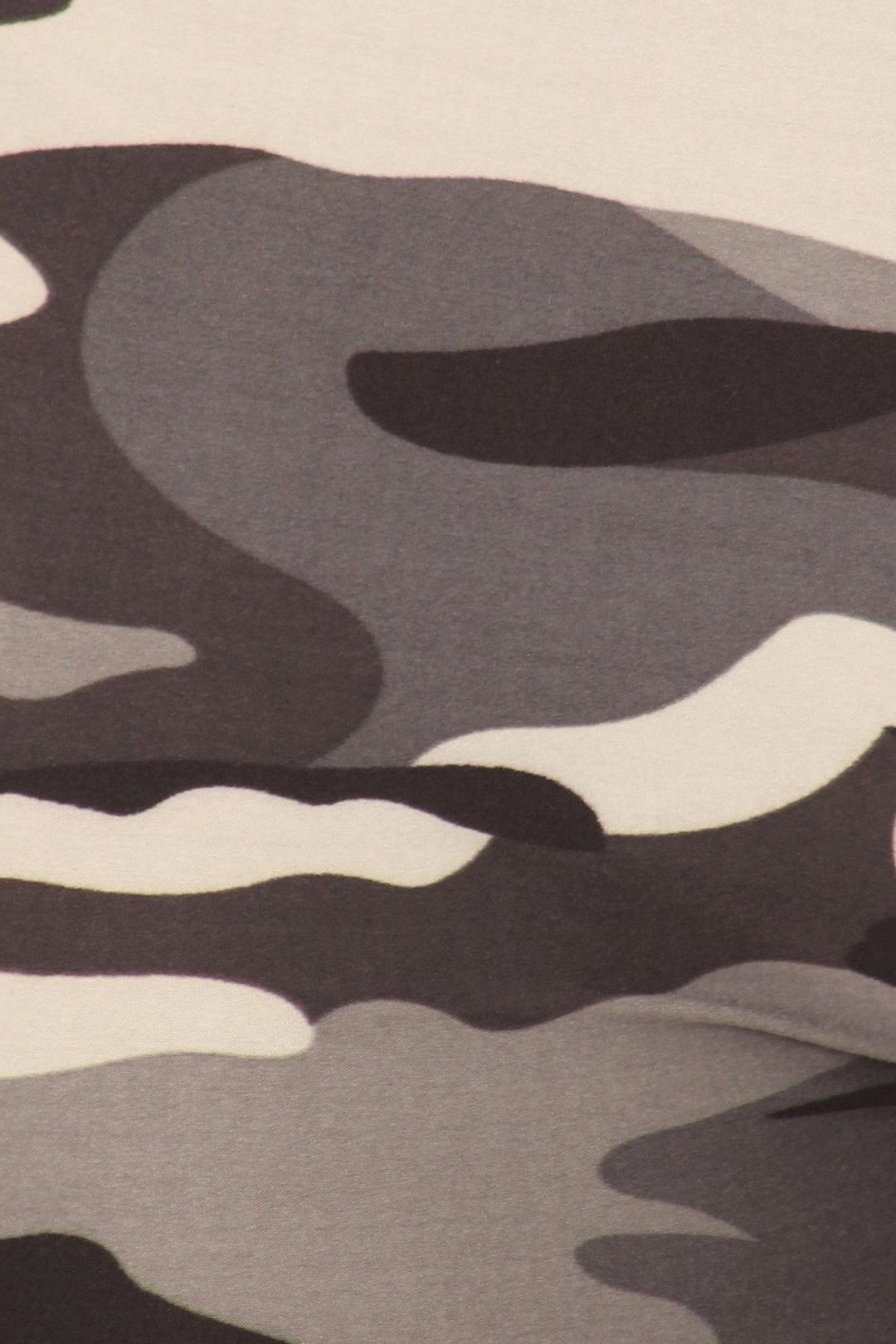 Wholesale Buttery Smooth Charcoal Camouflage Plus Size Leggings - EEVEE