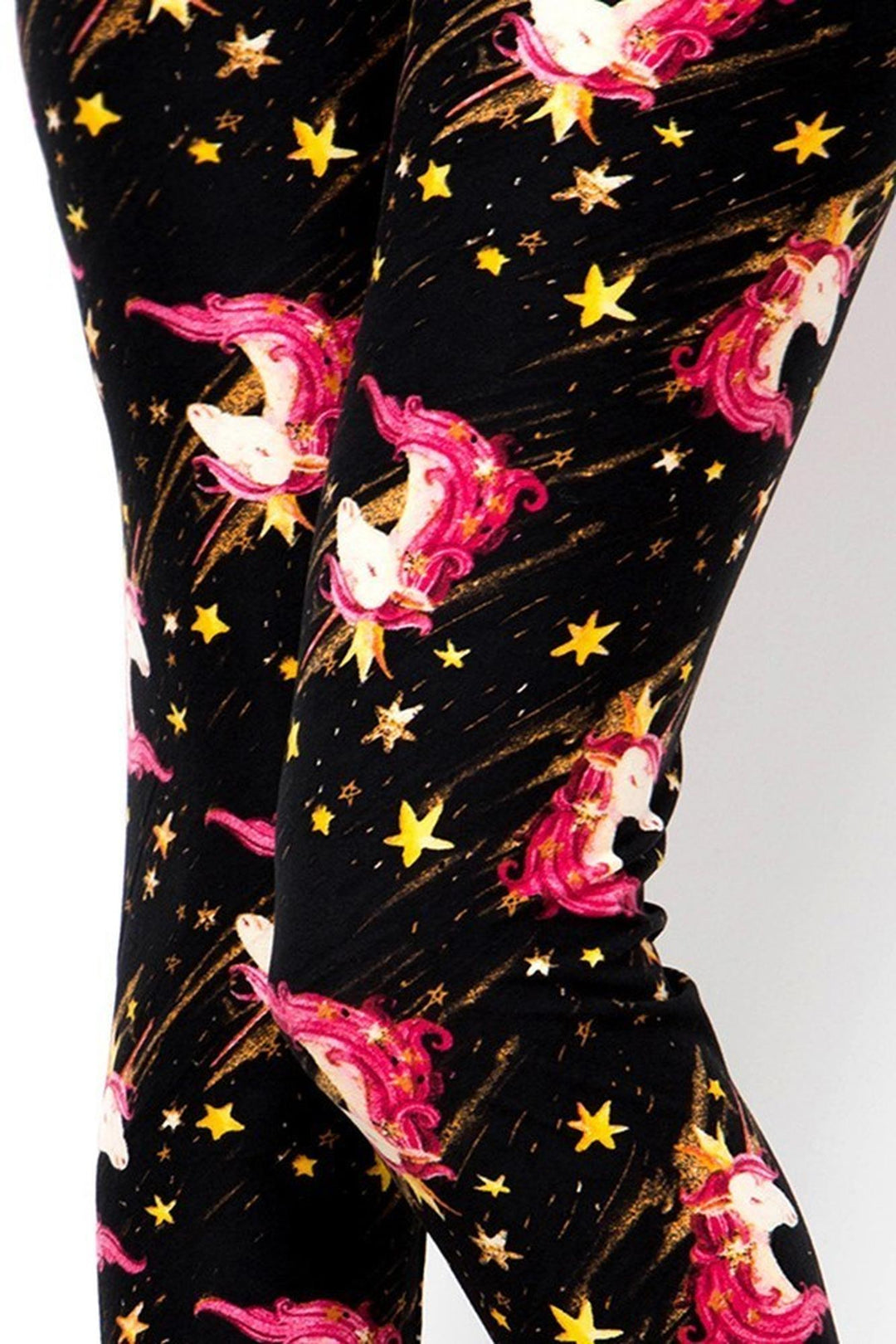 Wholesale Buttery Smooth Twinkle Unicorn Plus Size Leggings