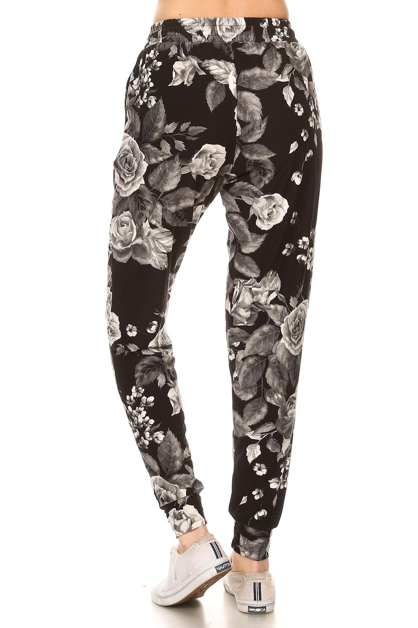 Wholesale Buttery Smooth Monochrome Rose Plus Size Joggers