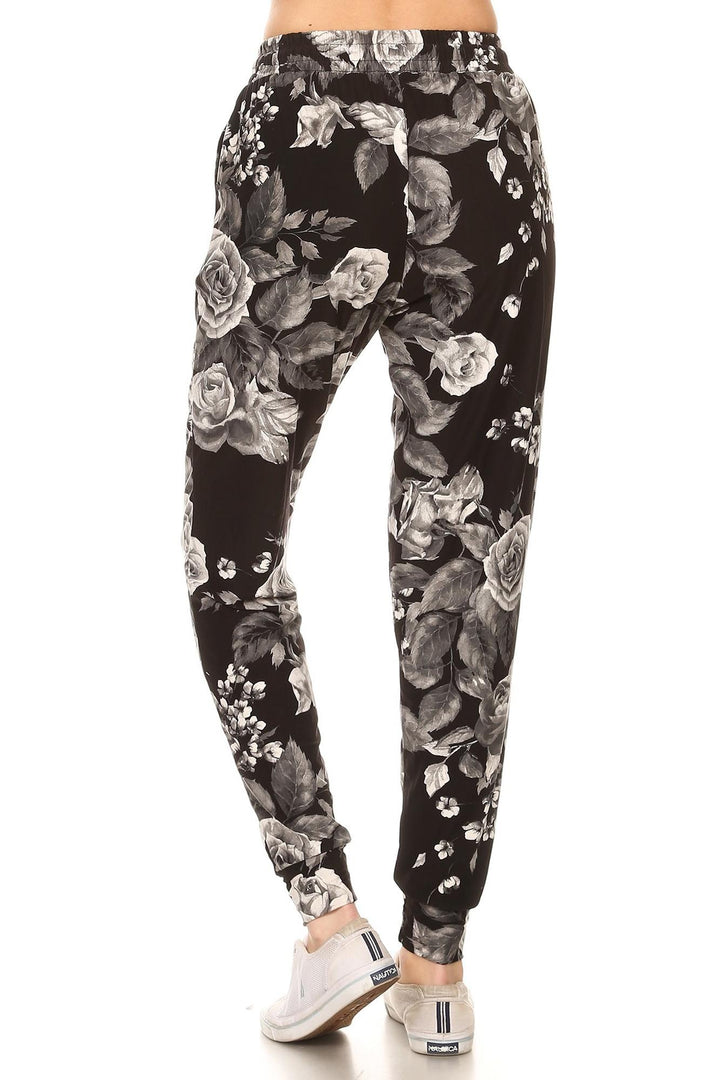 Wholesale Buttery Smooth Monochrome Rose Plus Size Joggers
