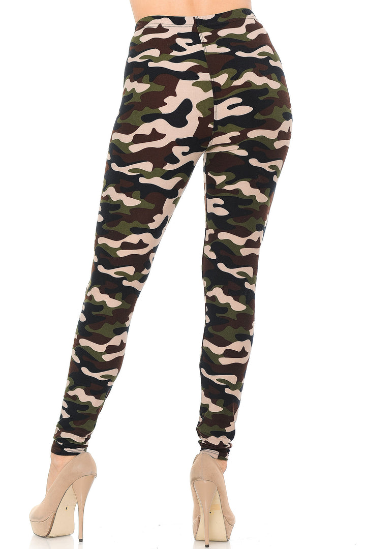 Wholesale Buttery Smooth Flirty Camouflage Leggings
