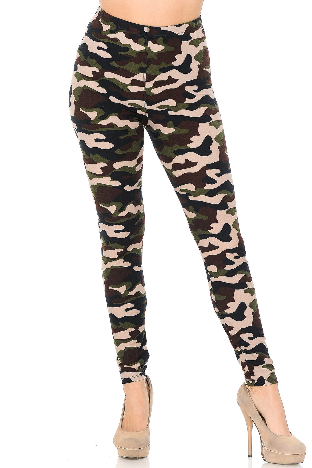 Wholesale Buttery Smooth Flirty Camouflage Leggings