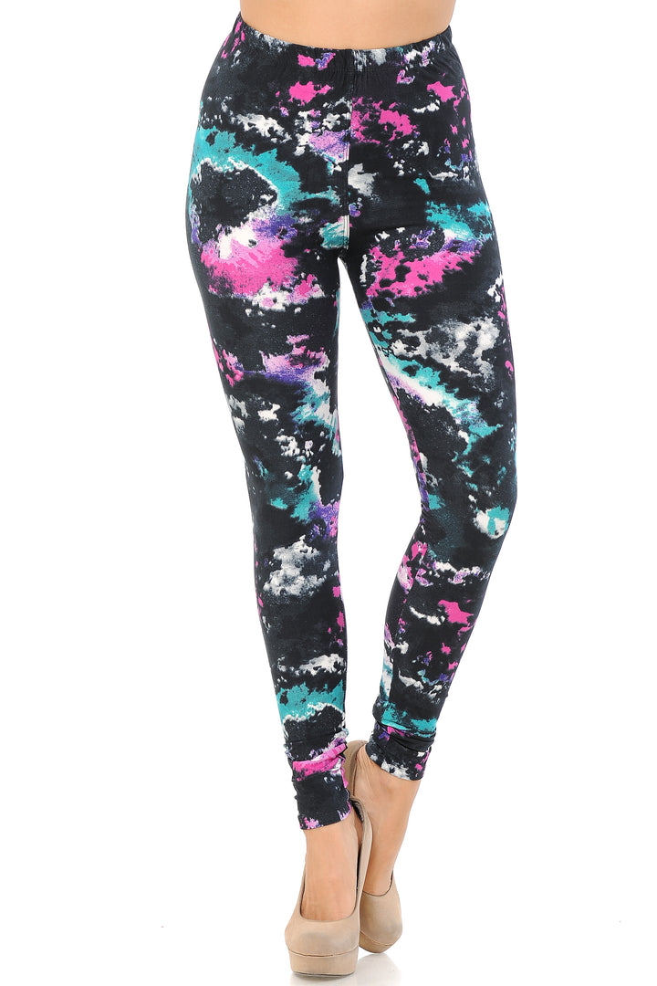 Wholesale Buttery Smooth Aurora Borealis Leggings