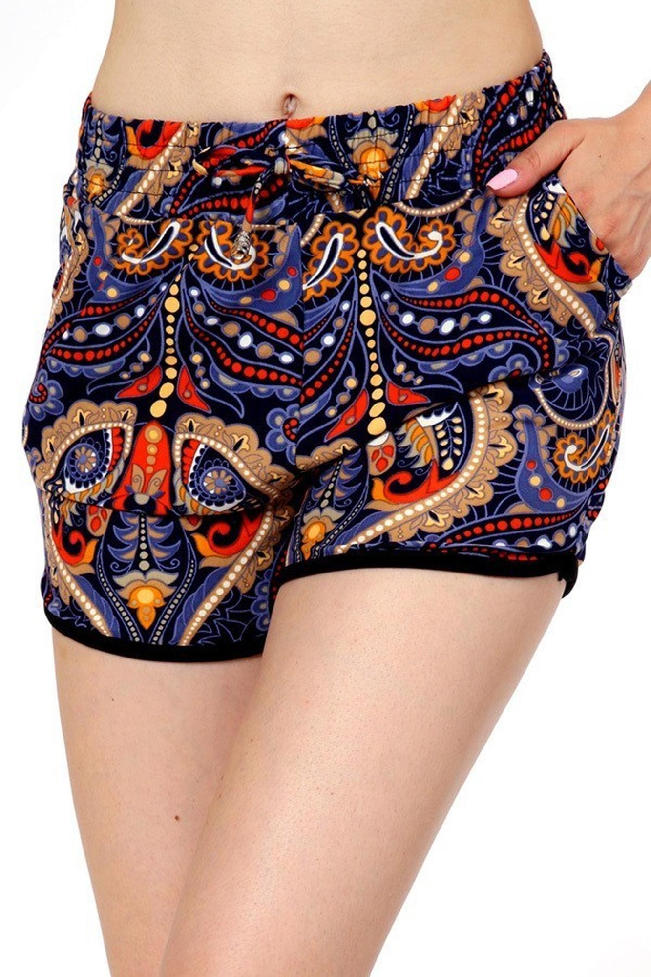 Wholesale Buttery Smooth Vegas Paisley Dolphin Shorts