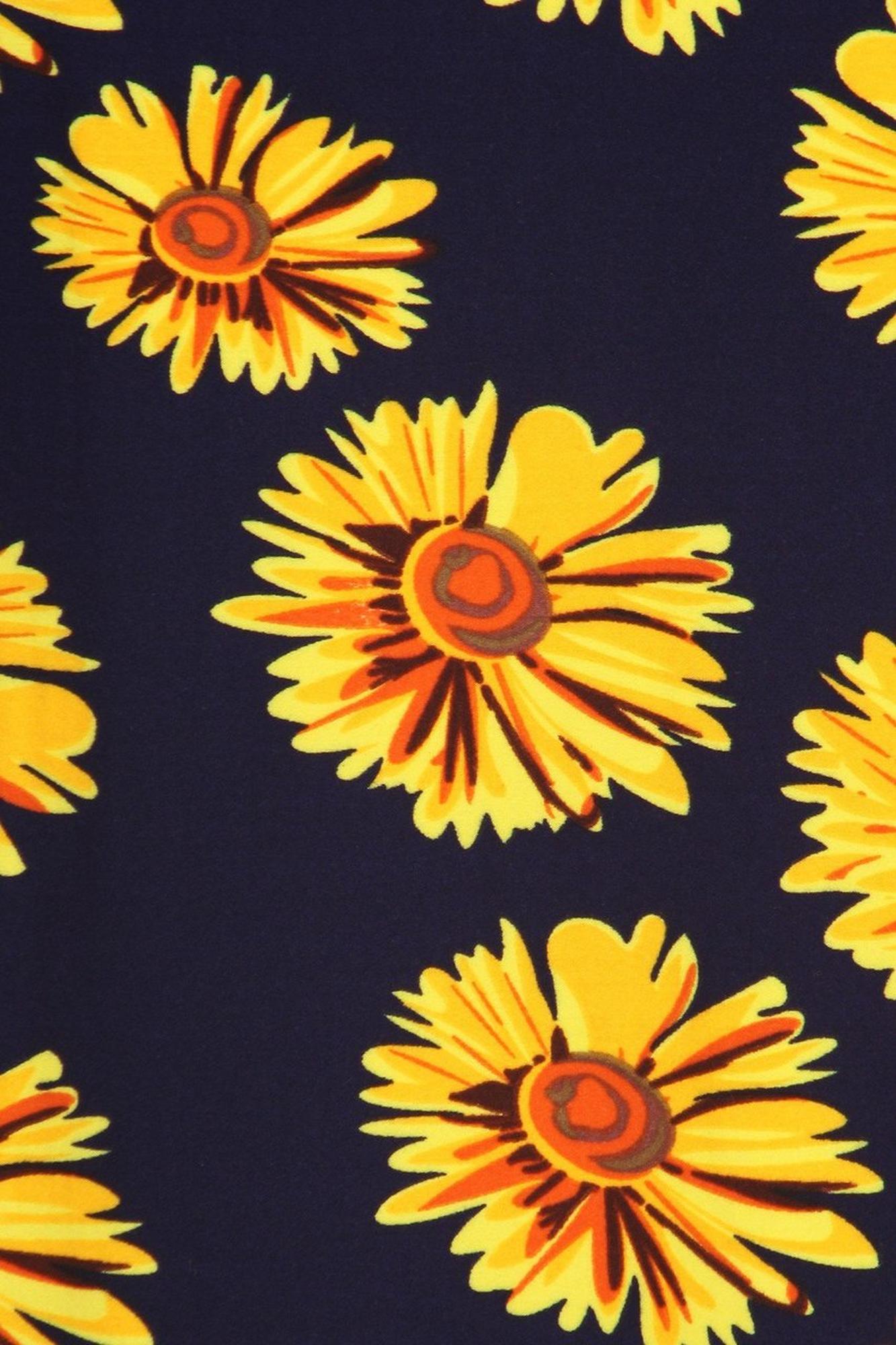 Wholesale Buttery Smooth Summer Daisy Maxi Skirt