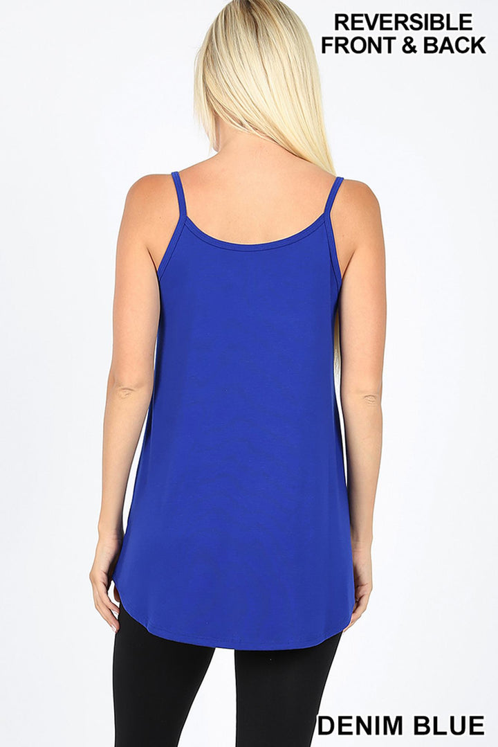 Wholesale Reversible Spaghetti Strap Rayon Camisole