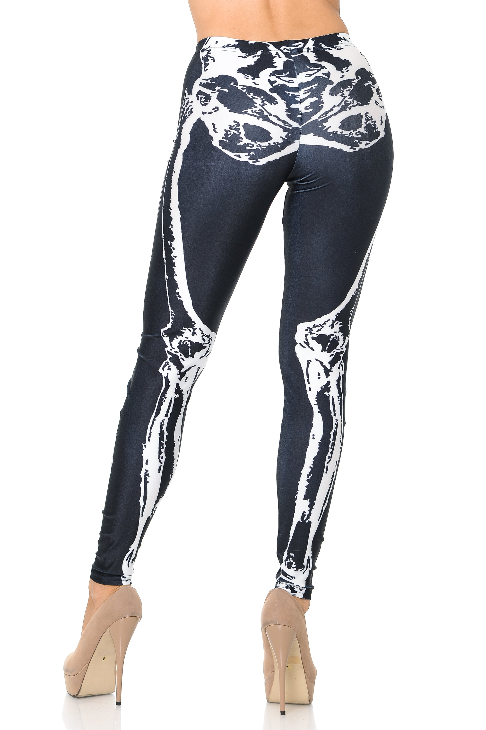 Wholesale Premium Graphic Skeleton Leggings