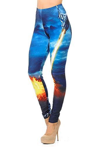 Wholesale Creamy Soft Dragon Rage Leggings