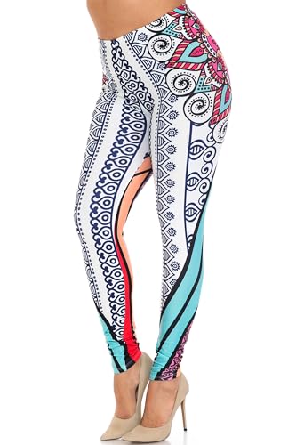 Wholesale Creamy Soft Purple Mist Extra Plus Size Leggings - 3X-5X - USA Fashion