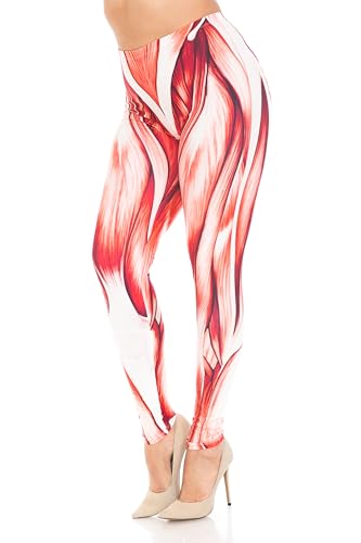 Wholesale Creamy Soft Muscle Extra Plus Size Leggings - 3X-5X - By USA Fashion