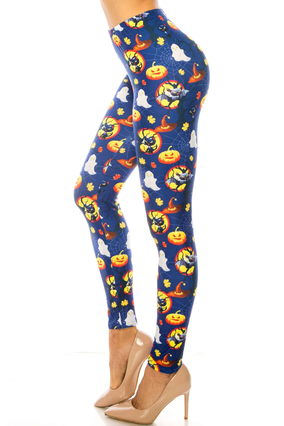 Wholesale Creamy Soft Halloween Critters Kids Leggings - USA Fashion
