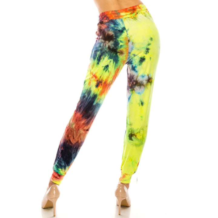 Wholesale Buttery Smooth Colorful Summer Tie Dye Joggers