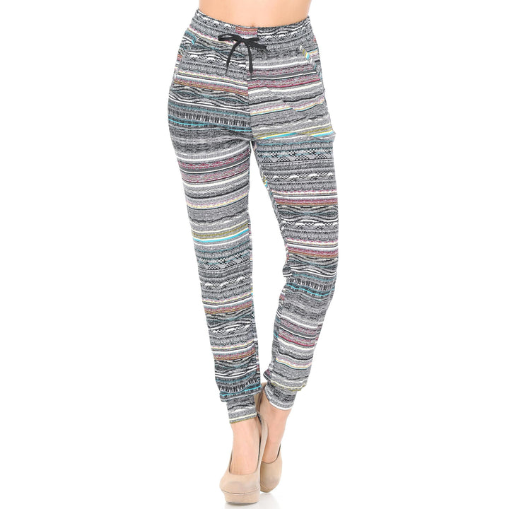 Wholesale Buttery Smooth Tribal Cascade Joggers
